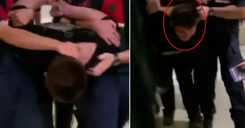 Cinayet sonrası ilk görüntü! 19 luk katil adliyeye böyle getirildi