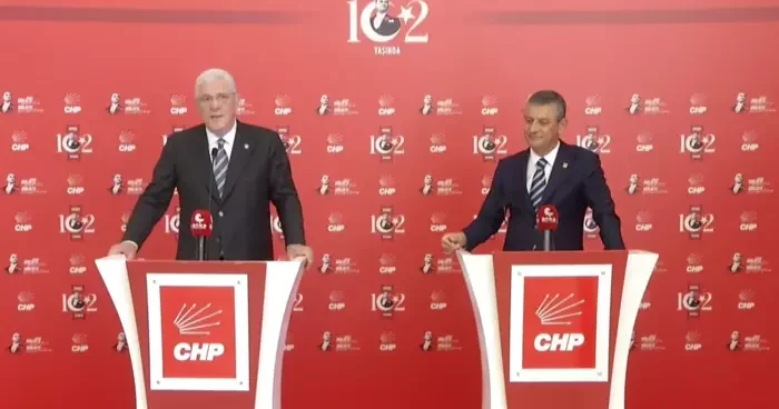 Özgür Özel in yanında söyledi! Dervişoğlu ndan İYİ Parti olarak bundan geri durmayız mesajı