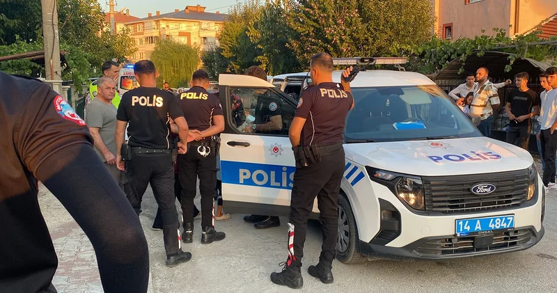 Bolu’da iki komşu arasında çocuk kavgası: 2 yaralı