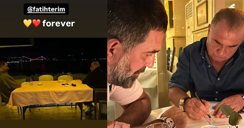 Arda Turan, Fatih Terim in doğum gününü kutladı Sözcü Gazetesi