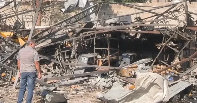 İsrail den Lübnan a hava saldırısı: Ölü ve yaralılar var VİDEO İZLE