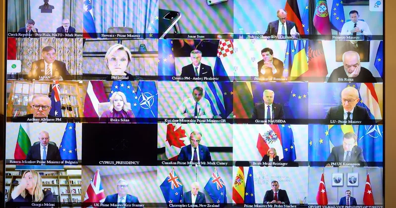 AB ülkeleri Kiev için bir arada!