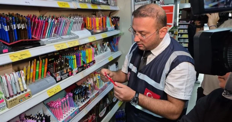 Kırtasiyelerde fahiş fiyat denetimi: 15 milyon TL yi aşan ceza kesildi İş Yaşam Haberleri