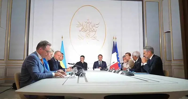 Avrupa ülkeleri liderleri, Ukrayna için toplandı