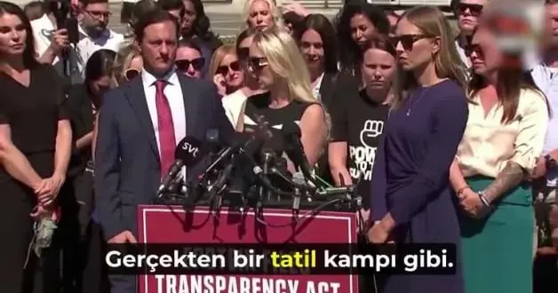O konuşmaya başlayınca ABD jetleri alçak uçuşa geçti! Beyaz Saray açıklama yaptı