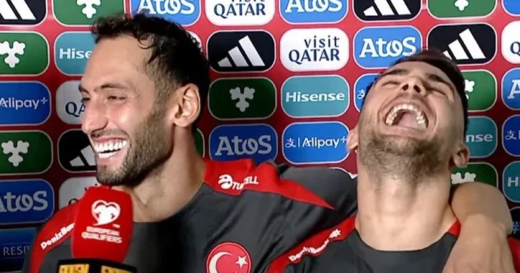 Hakan Çalhanoğlu ve Yunus Akgün iddialara son noktayı koydular: Burası milli takım, burada öyle bir şey yok!