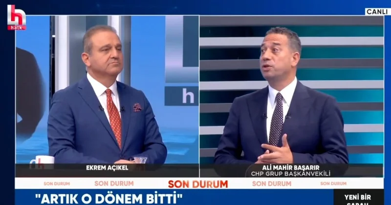 Ali Mahir Başarır kayyum Gürsel Tekin e adres verdi