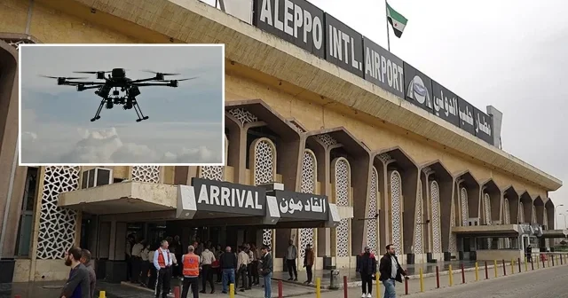 Suriye de provokasyon zinciri: Halep Havaalanı yakınlarına dron saldırısı düzenlendi Dünya Haberleri