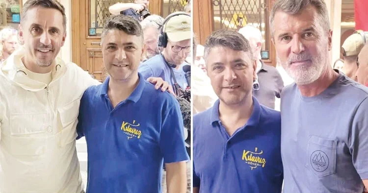 İngiliz futbol efsaneleri döner kesip balık tuttu