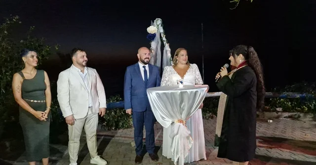 Amerikalı geline Türk usulü düğün Zonguldak Haberleri