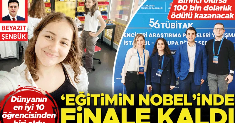 Fatma Deniz ‘Eğitimin Nobel’inde finale kaldı