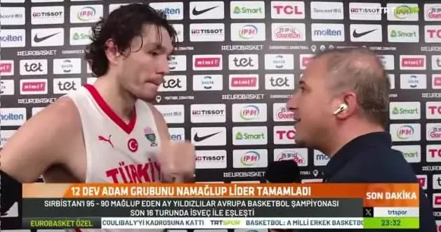 Cedi Osman dan duygusal konuşma!