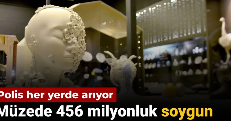 Müzede 456 milyonluk soygun: Polis her yerde arıyor