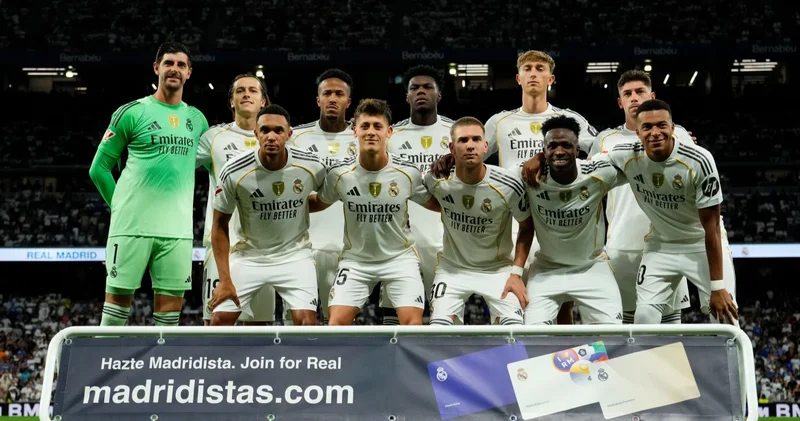 Real Madrid in Şampiyonlar Ligi kadrosu 40 kişiden oluşuyor