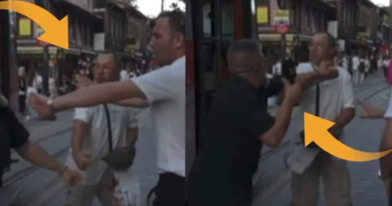 Gavur kılıklı dedi, sokak röportajı kavgaya dönüştü Sözcü Gazetesi