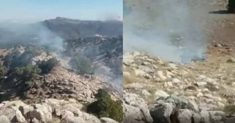 Burdur daki orman yangını söndürüldü