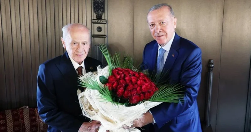 Son dakika Erdoğan ve Bahçeli den sürpriz zirve