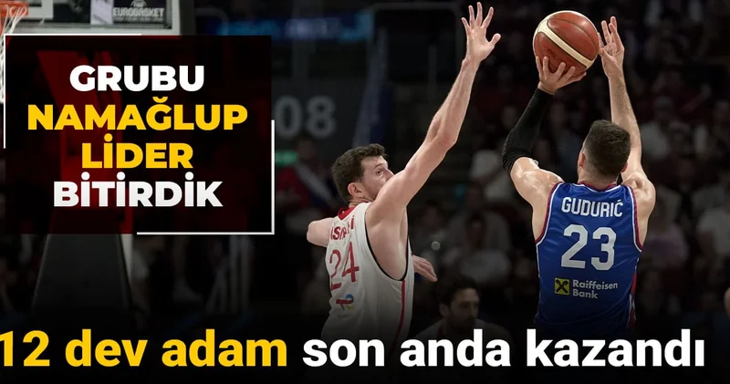 12 Dev Adam geriden gelip kazandı: Namağlup lider bitirdik