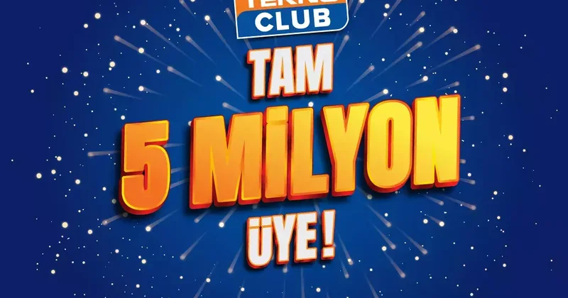 Teknosa’nın sadakat programı ‘TeknoClub’ 5 milyon üyeye ulaştı