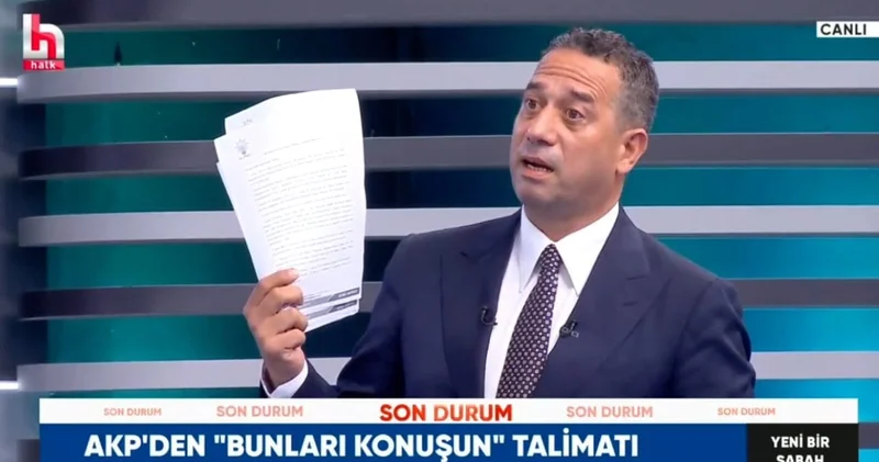Ali Mahir Başarır Halk TV de açıkladı! İşte AKP nin beş sayfalık kayyum talimatı
