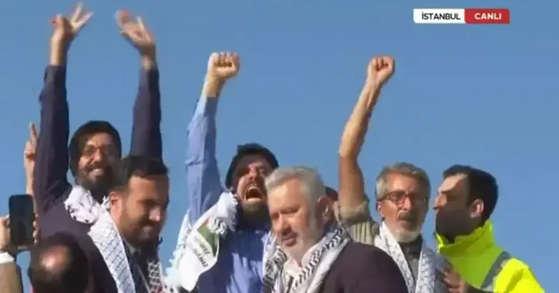 İsrail in alıkoyduğu 36 Türk İstanbul da! İşte ilk görüntüler