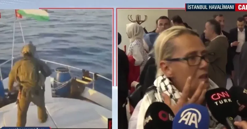 Sumud Filosu aktivistleri yaşadıklarını anlattı! Ayçin Kantoğlu: İsrail çıplak arama yaptı