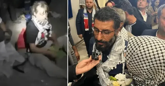 Küresel Sumud Filosu nda bulunan Ersin Çelik: (İsrailliler) Greta ya çok ağır işkenceler yaptı Gündem Haberleri