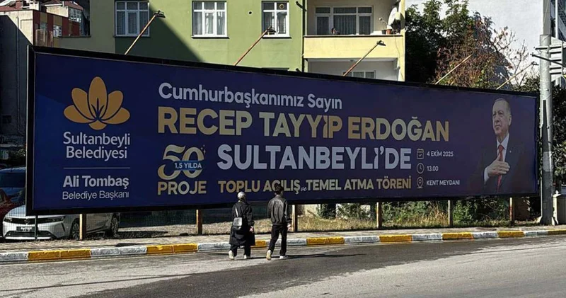 Sultanbeyli’de Erdoğan telaşı! Tüm yollar kapatıldı
