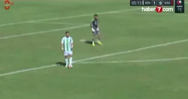 Altınordu da yetişmişti: Kaleden kaleye gol attı