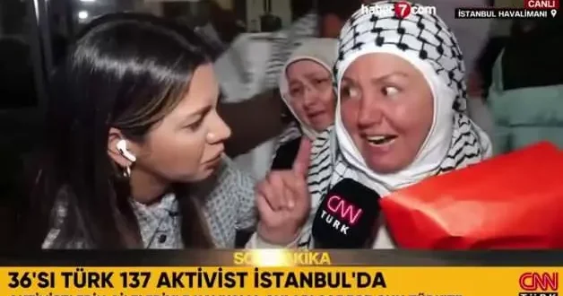 İkbar Gürpınar İsrail de yaşadıklarını anlattı: Bizi 3 gün aç bıraktılar