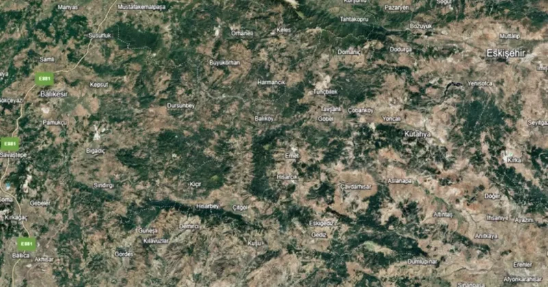 Deprem kümesi Bursa nın hemen yanında oluştu!