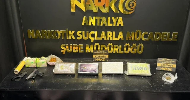 Antalya da narkotik suçlarla mücadele sürüyor Antalya Haberleri
