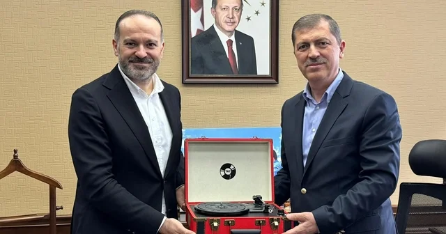 TRT Genel Müdürü Sobacı dan AK Parti Tokat Milletvekili Arslan a ziyaret Tokat Haberleri