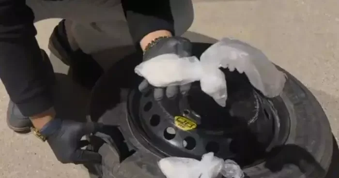 Yedek lastikten uyuşturucu çıktı: 2 tutuklama