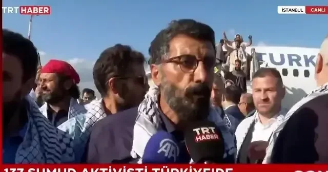 Ersin Çelik: Gazze ablukasını kırdık VİDEO İZLE