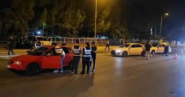 Adana da helikopter destekli huzur ve güven uygulaması VİDEO İZLE