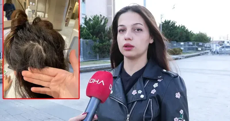 Kanser hastası çocuklara bağış diyerek saçını kesen kuaförden şikayetçi oldu
