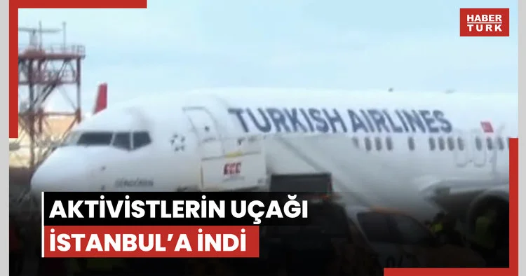 Sumud aktivistleri İstanbul a indi