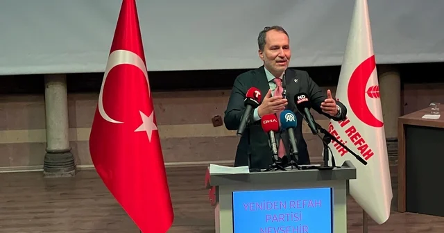 Erbakan: Gazze yi imha etme planını şiddetle reddediyoruz Nevşehir Haberleri