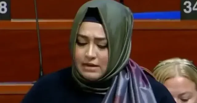 AK Parti İstanbul Milletvekili Sena Nur Çelik Kanat’tan Türk heyetini suçlayan Alman vekile ders niteliğinde sözler: Avrupa Konseyi nde Gazze soykırımını haykırdı VİDEO İZLE