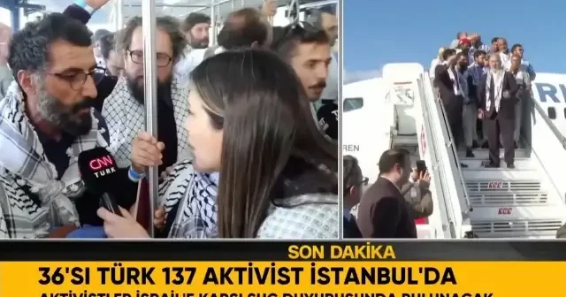 Sumud aktivistlerinden Ersin Çelik: Türkiye herkes için oradaydı VİDEO İZLE