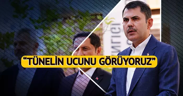 Bakan Kurum Hatay dan duyurdu: 81 ilde başlıyor! Tünelin ucunu görüyoruz