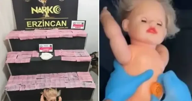 Erzincan da durdurulan araçta narkotik köpeği buldu: Oyuncak bebekten uyuşturucu çıktı Erzincan Haberleri