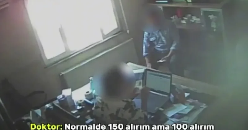 Kadın doktorun yaptıklarına kimse inanamadı! Şok görüntü: Normalde 150 ama senden...