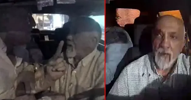 Yolu uzattın diyerek seyir halinde taksiciyi darbetti!
