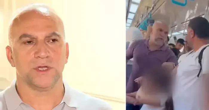 Marmaray daki saldırı gündem olmuştu! Yumruk atan kişi konuştu: Arkadaş çok tahrik etti