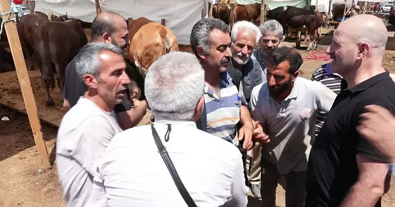 Kurban pazarlarında hareketlilik sürüyor