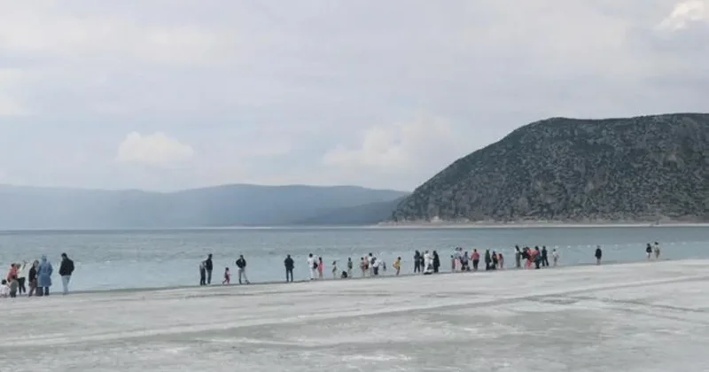 Salda Gölü’nde bayram heyecanı