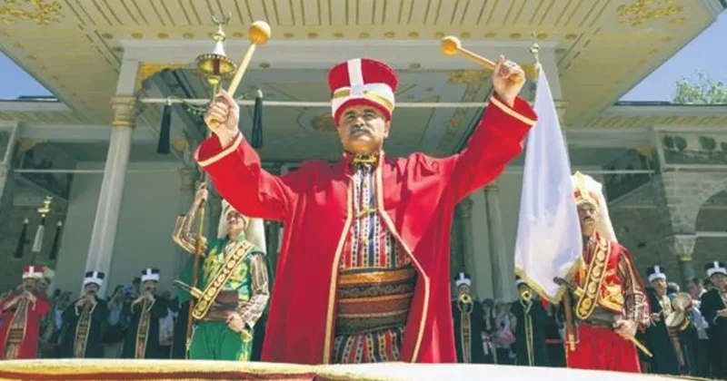 Topkapı Sarayı’nda mehteran coşkusu
