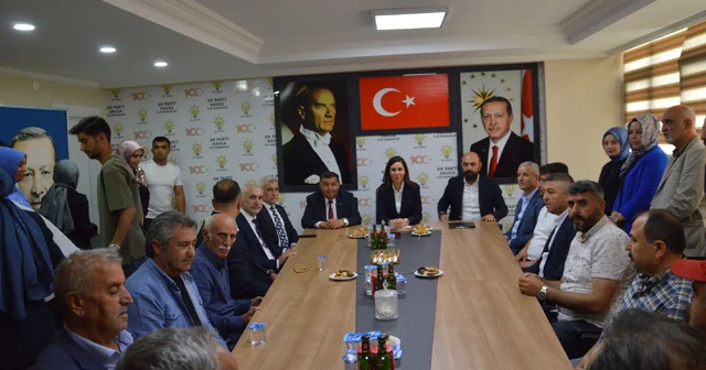 AK Parti Havza İlçe Başkanlığında bayramlaşma programı Samsun Haberleri